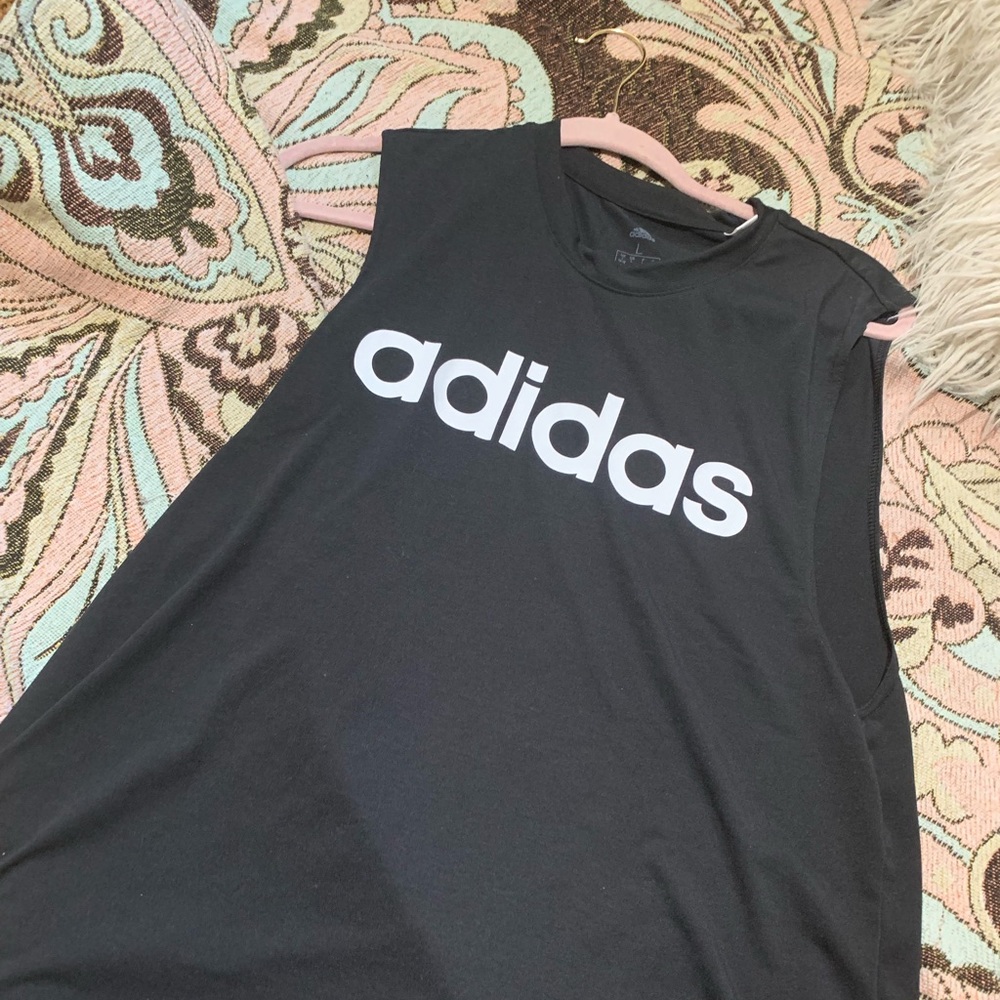 Adidas Muscle Tee Tank Large